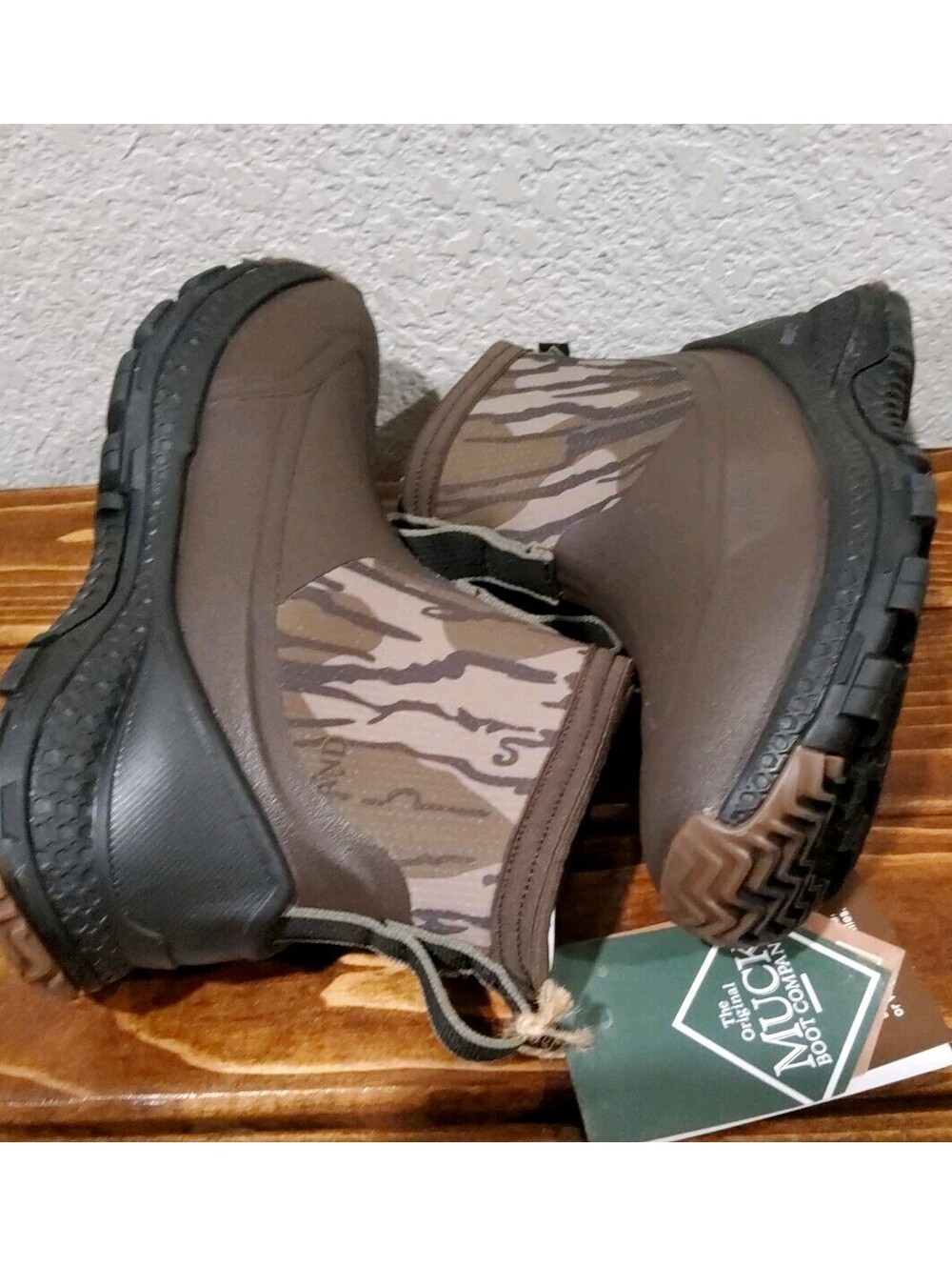 Th Original Muck Boot Outscape Max Ankle Slip On Women's Sz 5M Camouflage - Picture 6 of 11